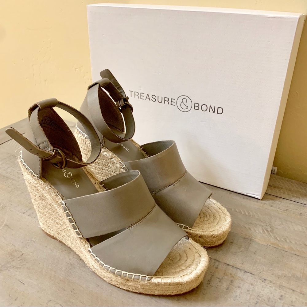 Treasure & Bond Sannibel Platform Wedge Sandal